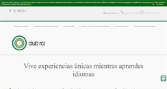 Desktop Screenshot of clubrci.es