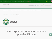 Tablet Screenshot of clubrci.es